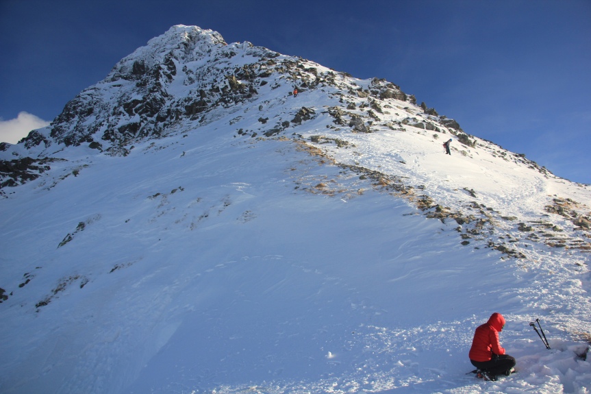 Tatry :: Świnica – zimowo na wierzchołek taternicki przez Świnicką Przełęcz